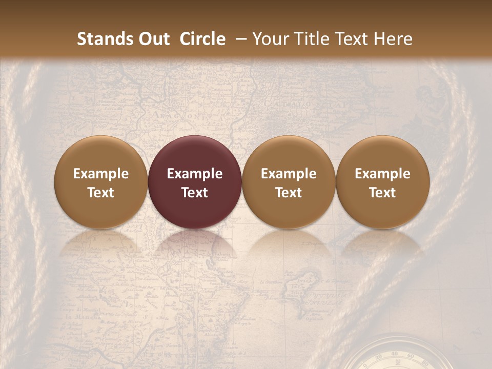 Canvas Longitude Stain PowerPoint Template