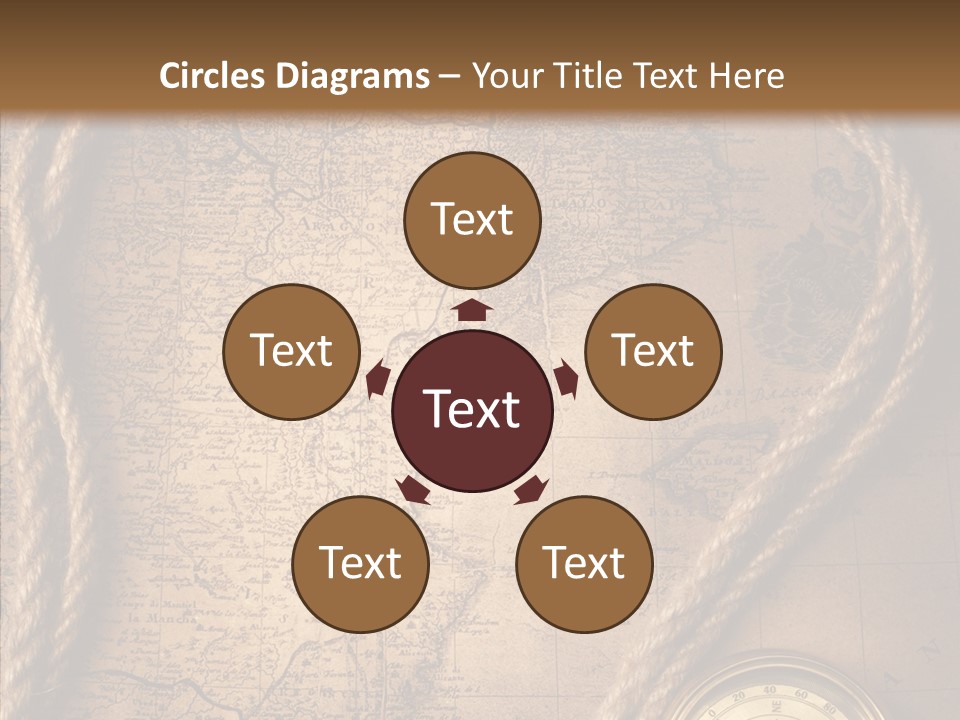 Canvas Longitude Stain PowerPoint Template