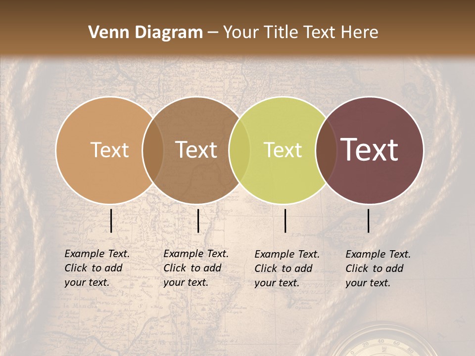 Canvas Longitude Stain PowerPoint Template