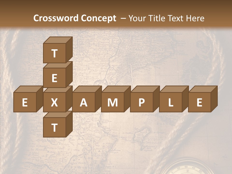 Canvas Longitude Stain PowerPoint Template