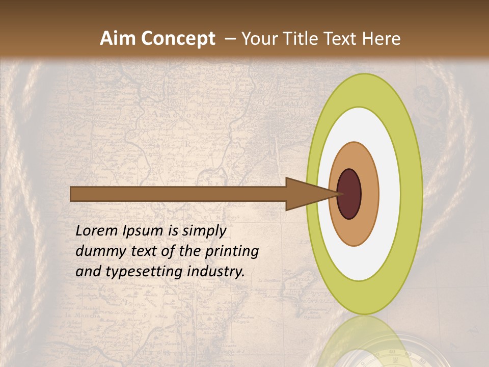 Canvas Longitude Stain PowerPoint Template