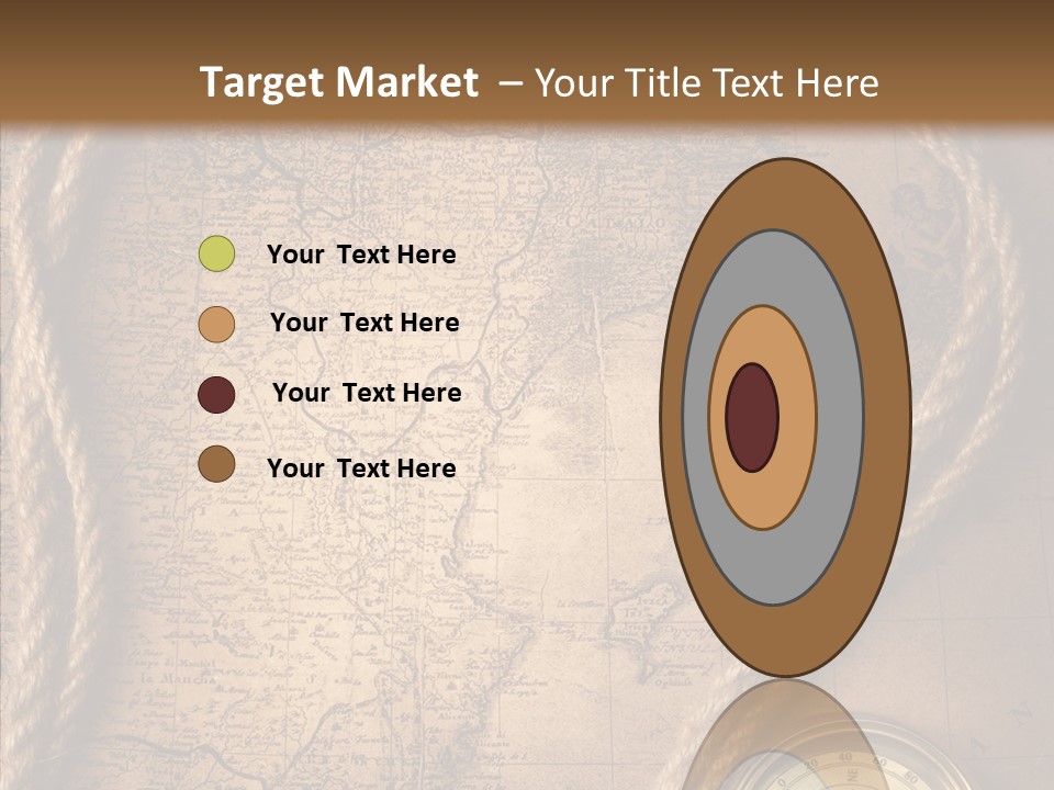 Canvas Longitude Stain PowerPoint Template