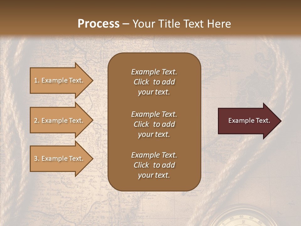 Canvas Longitude Stain PowerPoint Template