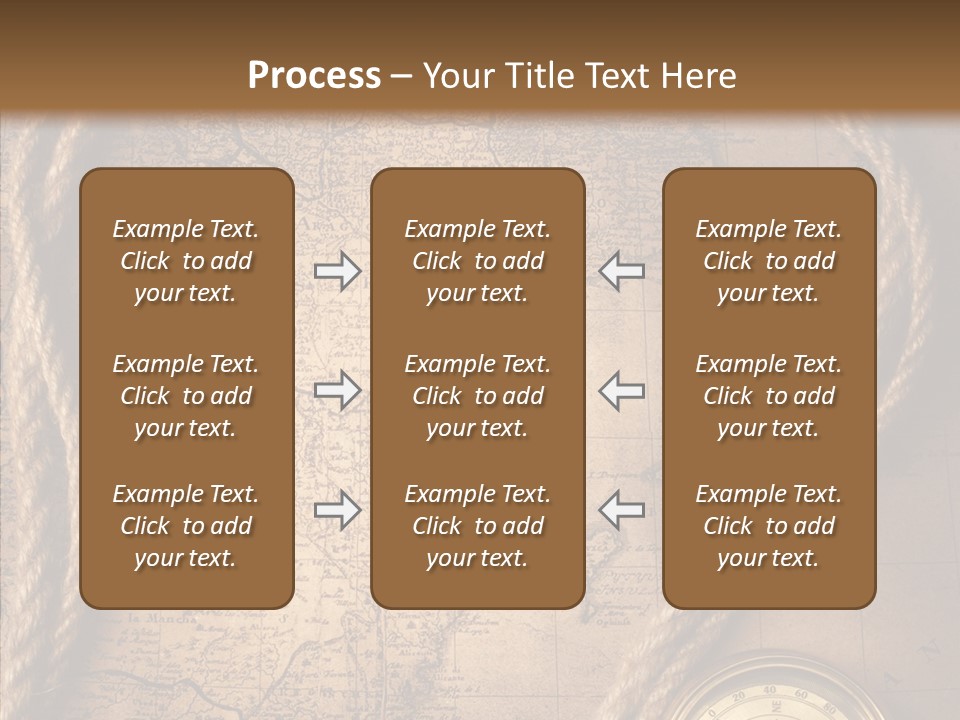 Canvas Longitude Stain PowerPoint Template