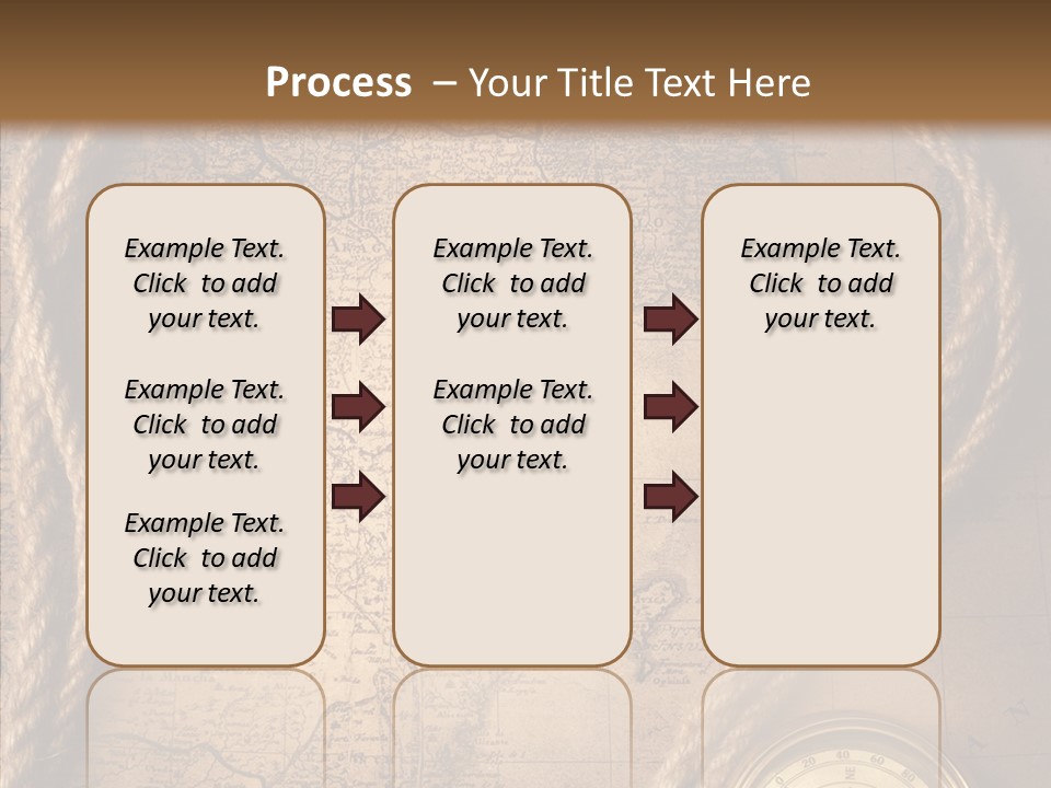 Canvas Longitude Stain PowerPoint Template
