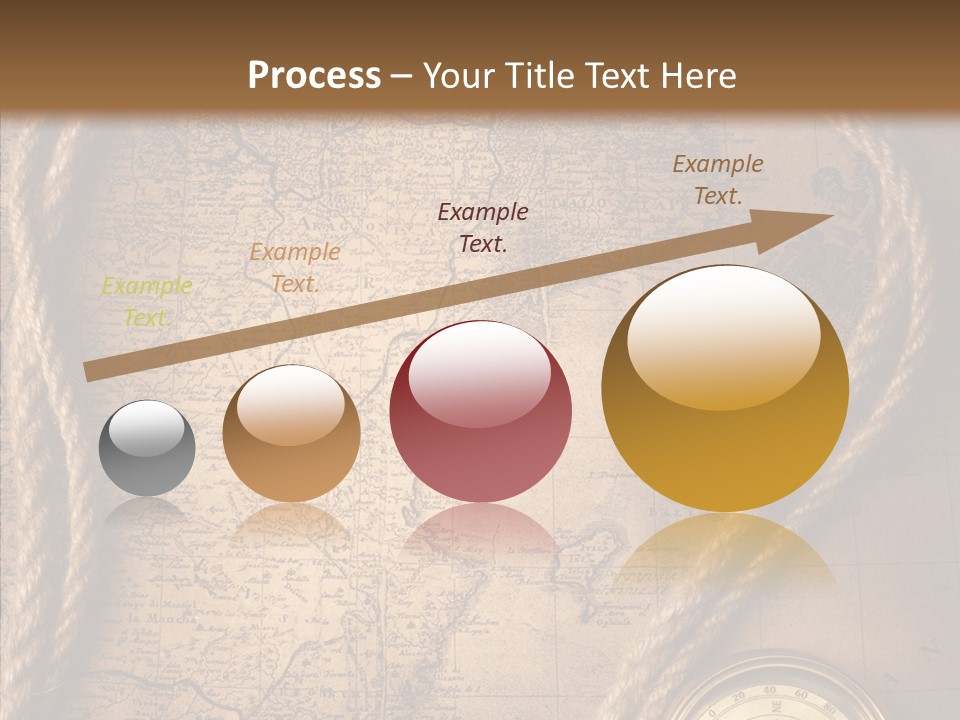 Canvas Longitude Stain PowerPoint Template
