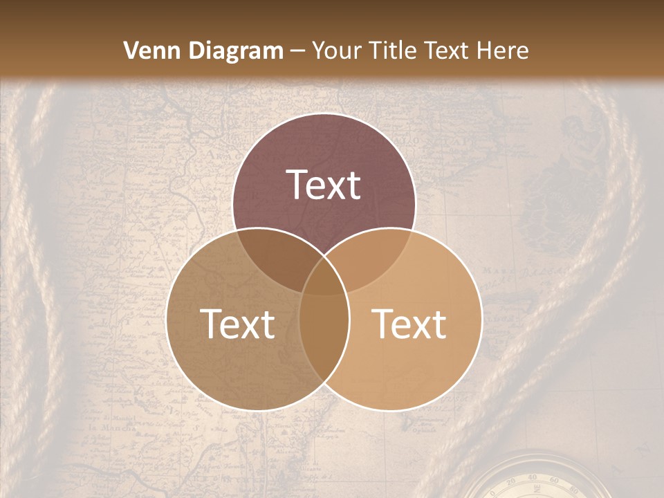 Canvas Longitude Stain PowerPoint Template