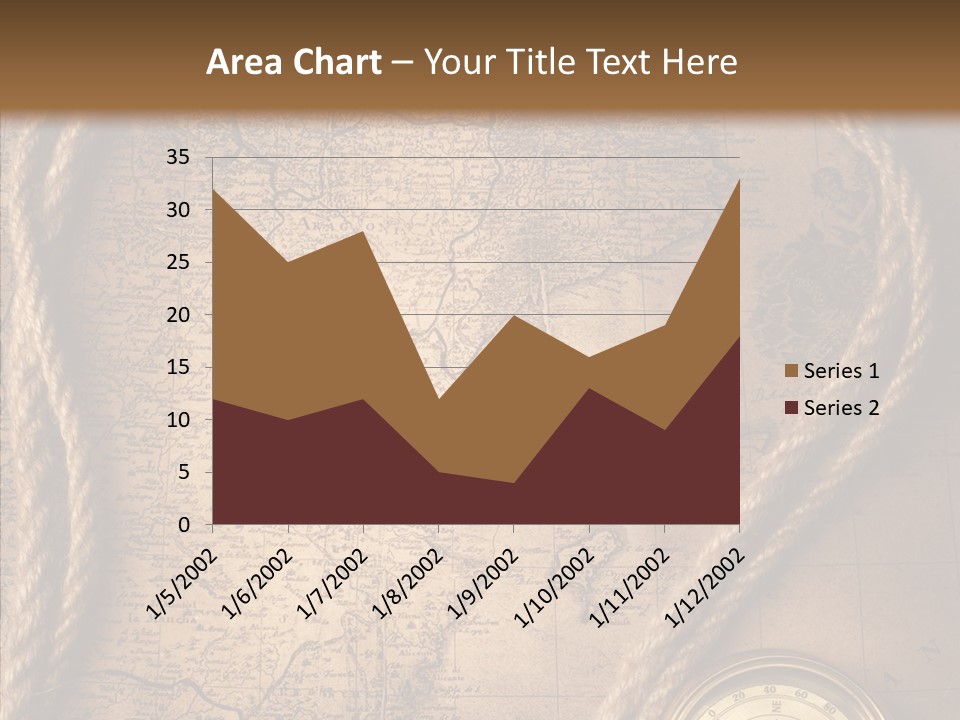 Canvas Longitude Stain PowerPoint Template