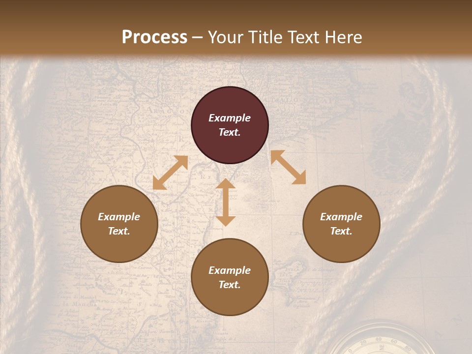 Canvas Longitude Stain PowerPoint Template