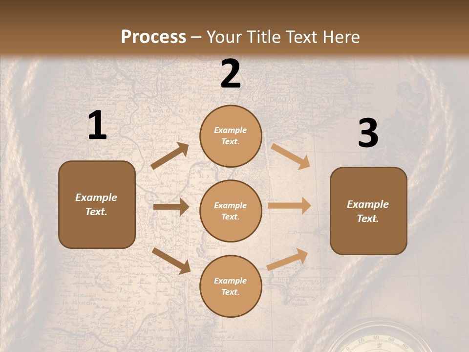 Canvas Longitude Stain PowerPoint Template