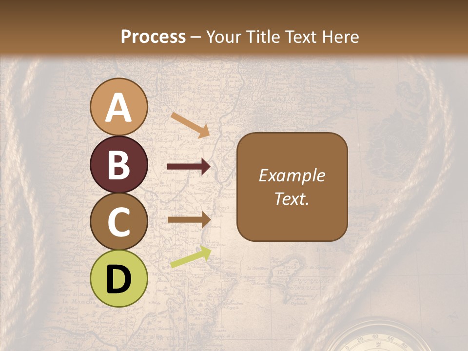 Canvas Longitude Stain PowerPoint Template