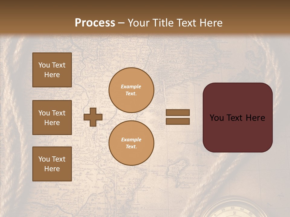 Canvas Longitude Stain PowerPoint Template