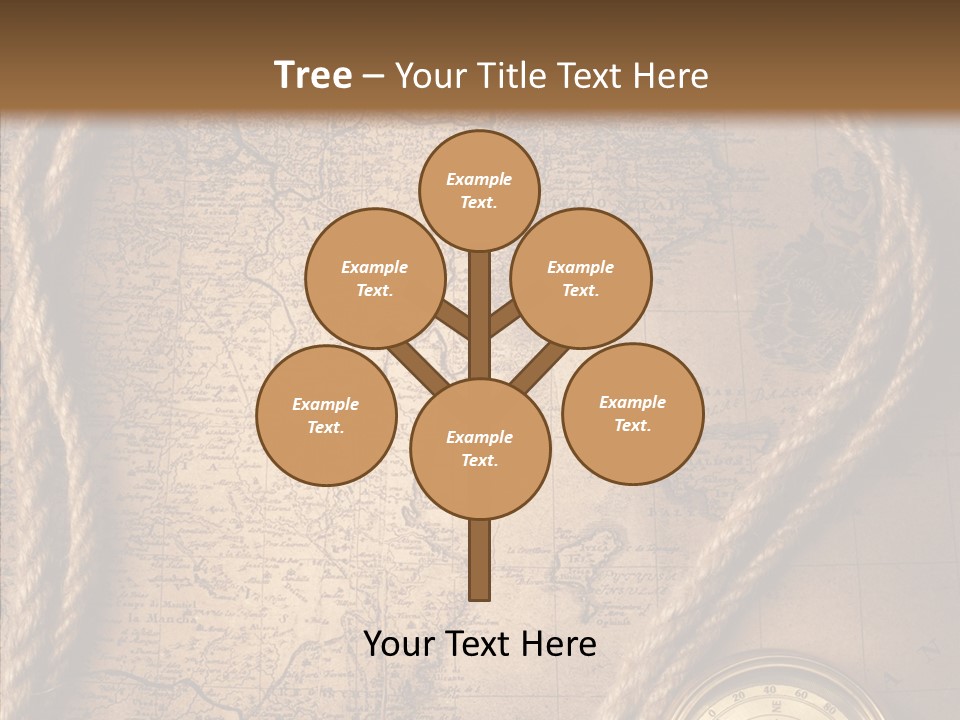 Canvas Longitude Stain PowerPoint Template