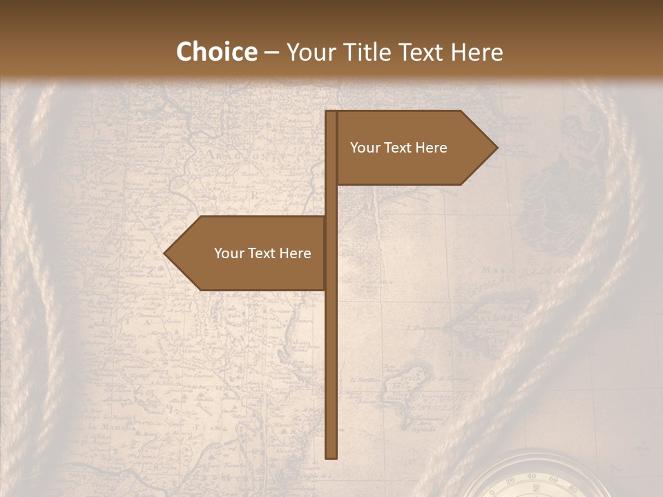 Canvas Longitude Stain PowerPoint Template