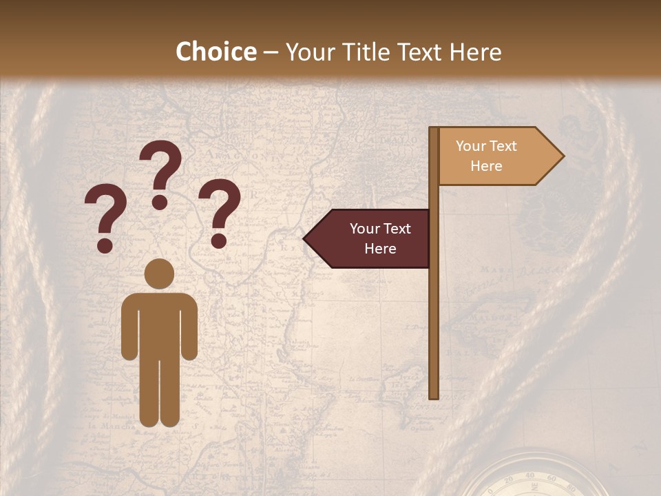 Canvas Longitude Stain PowerPoint Template