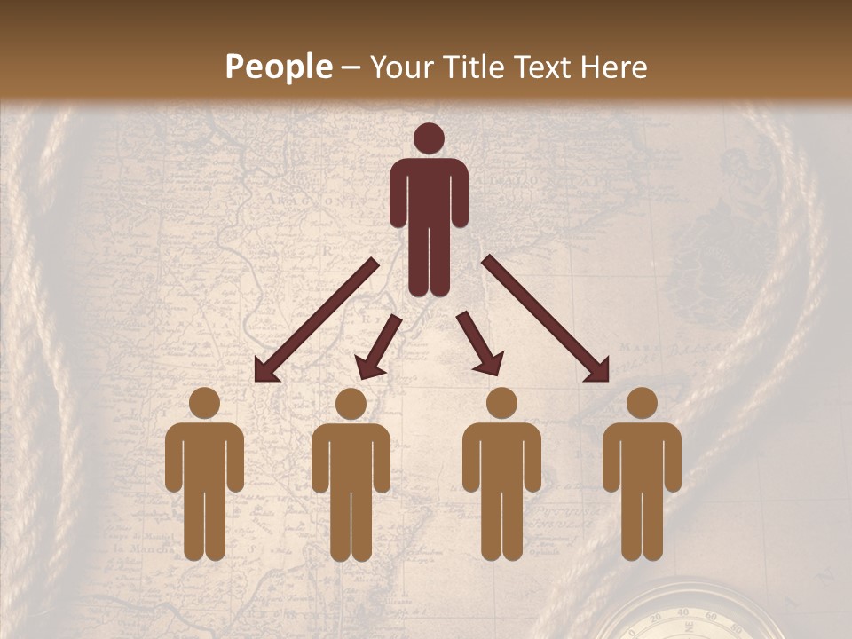 Canvas Longitude Stain PowerPoint Template