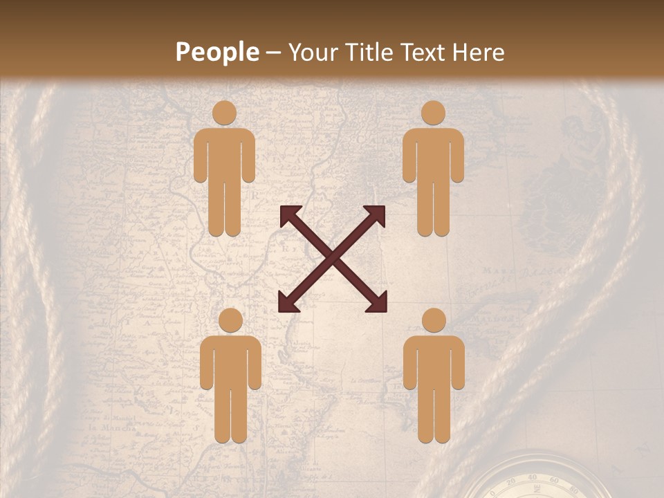 Canvas Longitude Stain PowerPoint Template