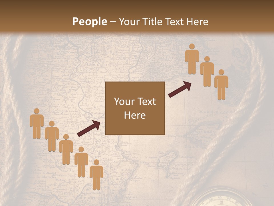 Canvas Longitude Stain PowerPoint Template