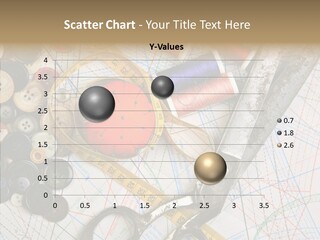 Measuring Tape Swatch Clothing PowerPoint Template