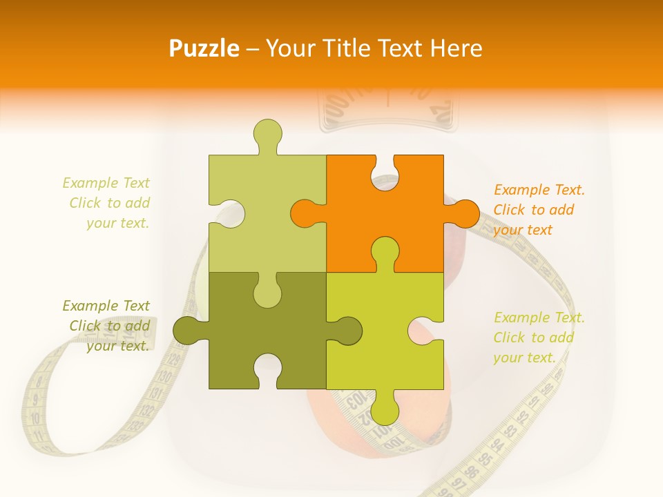 Nutritionist Measure Dietitian PowerPoint Template