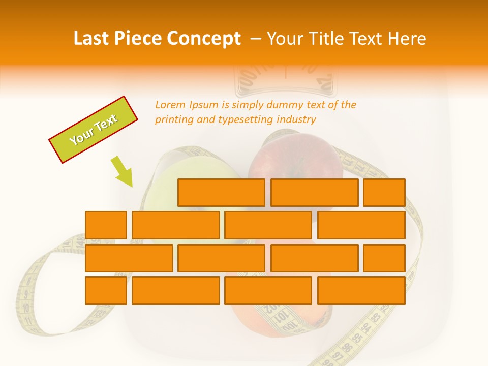 Nutritionist Measure Dietitian PowerPoint Template