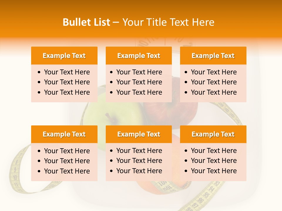 Nutritionist Measure Dietitian PowerPoint Template