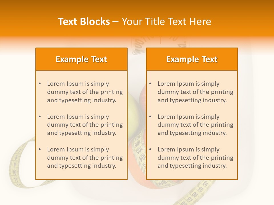 Nutritionist Measure Dietitian PowerPoint Template