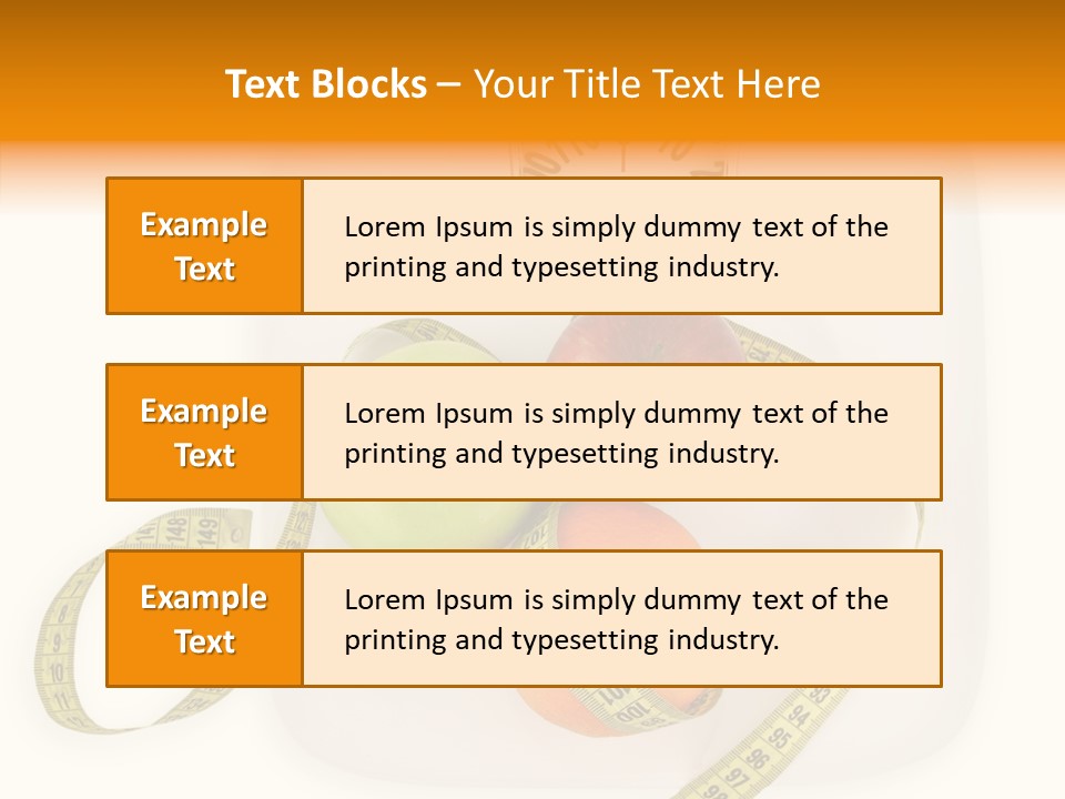 Nutritionist Measure Dietitian PowerPoint Template