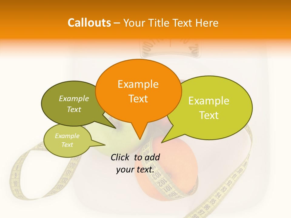Nutritionist Measure Dietitian PowerPoint Template