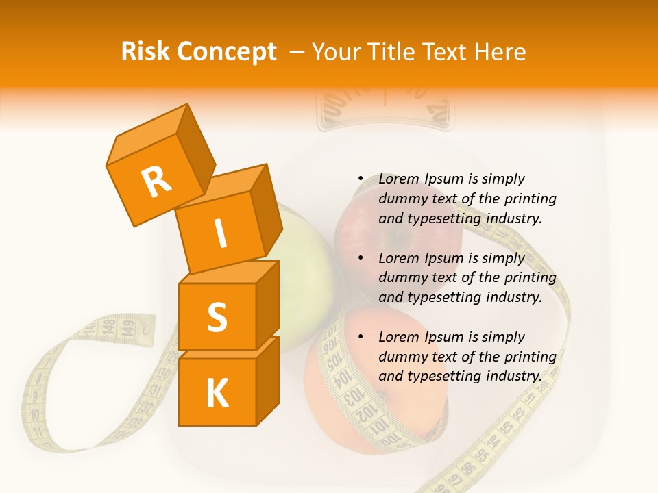 Nutritionist Measure Dietitian PowerPoint Template