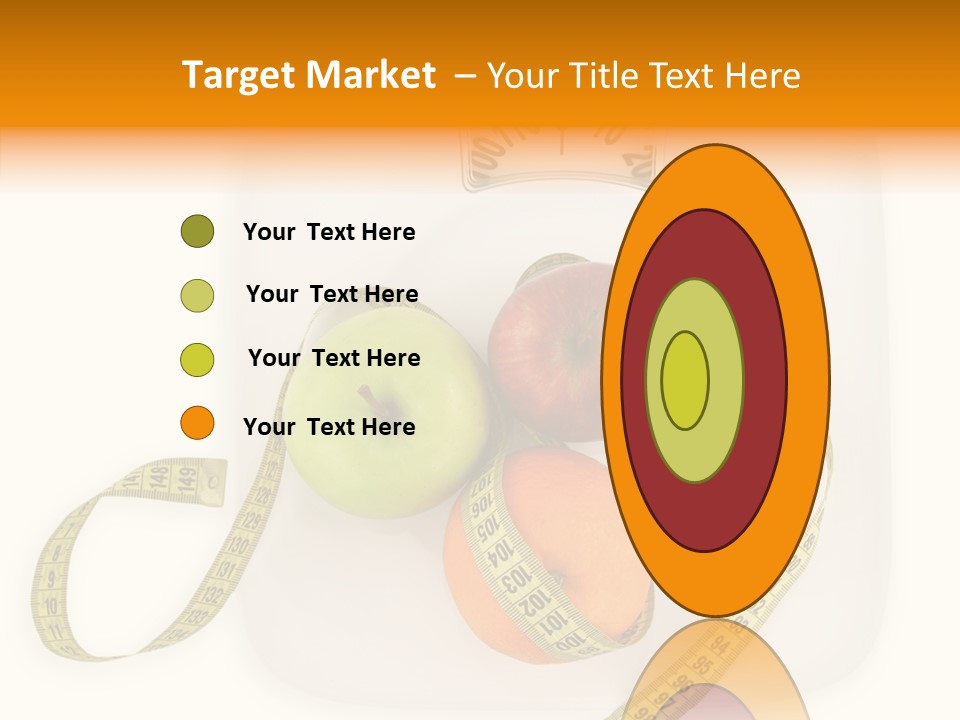 Nutritionist Measure Dietitian PowerPoint Template