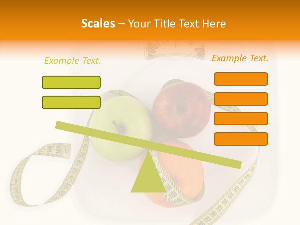 Nutritionist Measure Dietitian PowerPoint Template