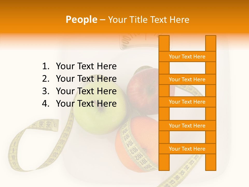 Nutritionist Measure Dietitian PowerPoint Template