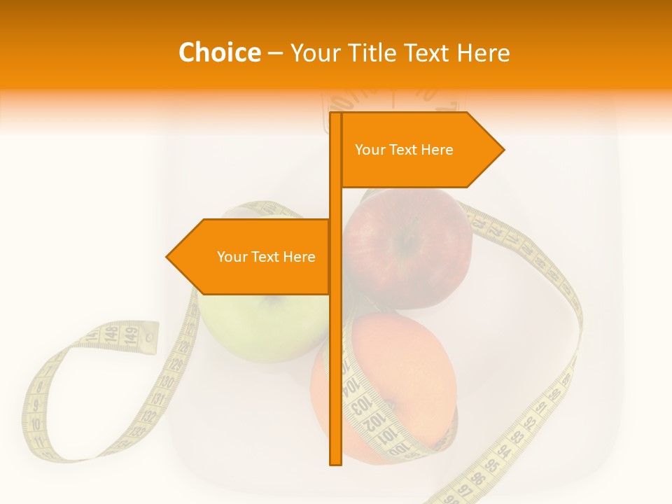 Nutritionist Measure Dietitian PowerPoint Template