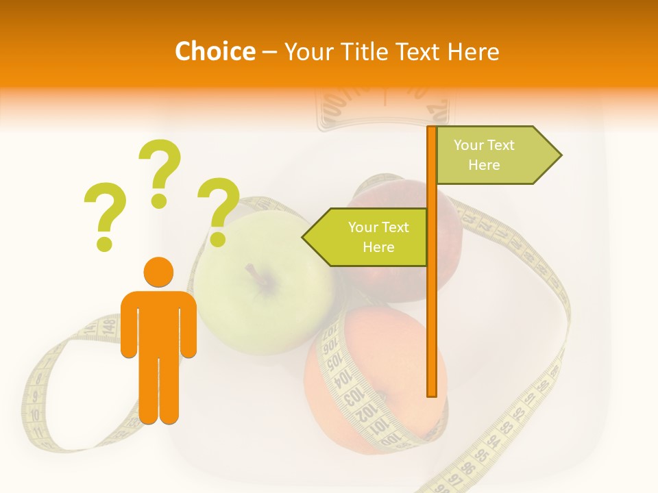 Nutritionist Measure Dietitian PowerPoint Template