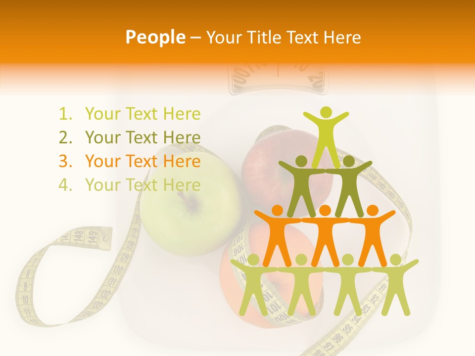 Nutritionist Measure Dietitian PowerPoint Template