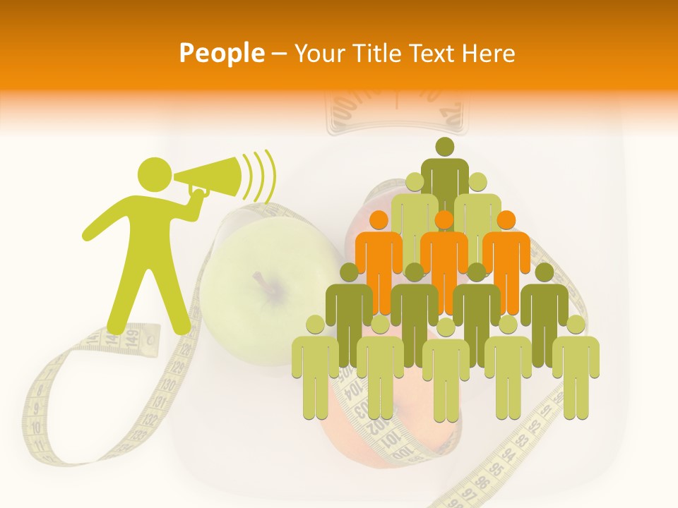 Nutritionist Measure Dietitian PowerPoint Template