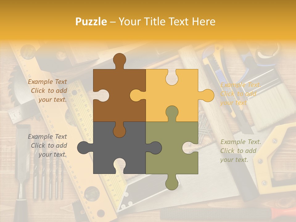Industrial Construction Work PowerPoint Template