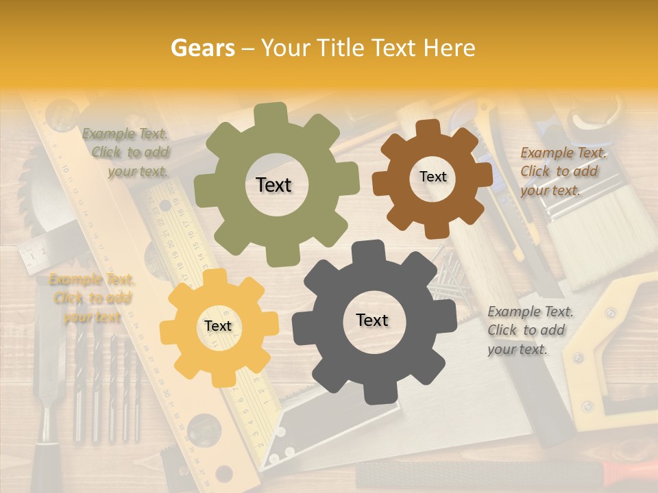 Industrial Construction Work PowerPoint Template