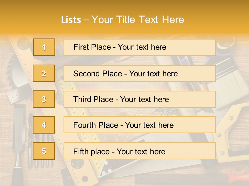 Industrial Construction Work PowerPoint Template