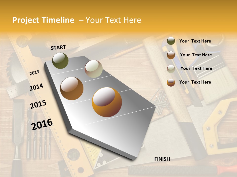 Industrial Construction Work PowerPoint Template