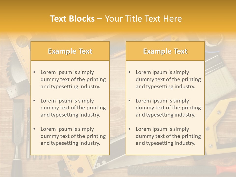 Industrial Construction Work PowerPoint Template