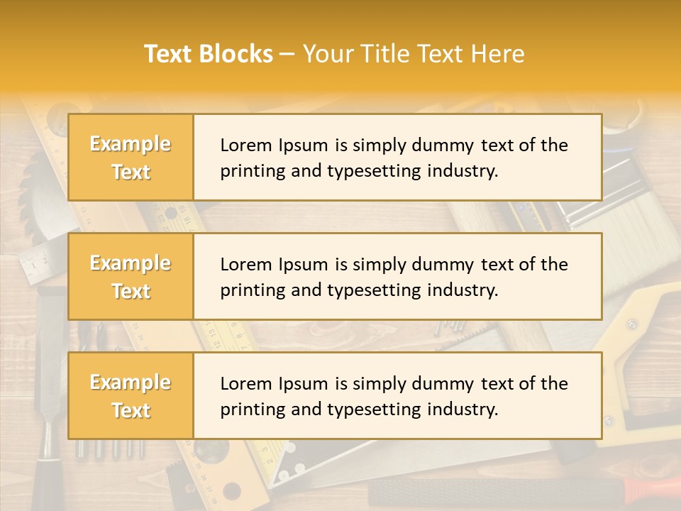 Industrial Construction Work PowerPoint Template