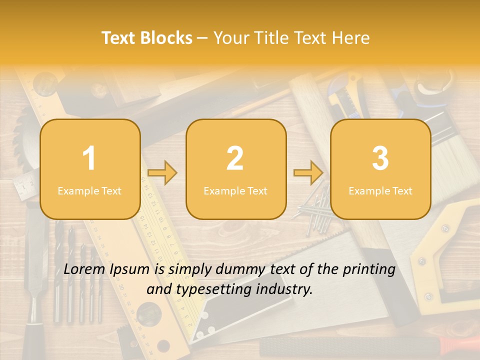 Industrial Construction Work PowerPoint Template