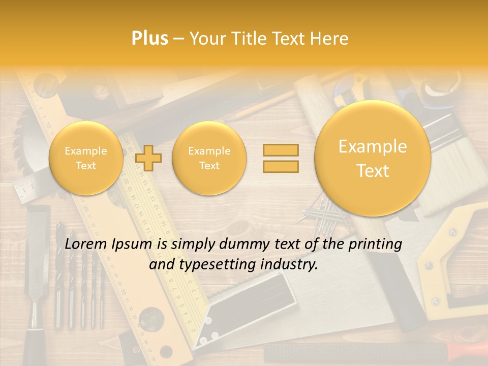 Industrial Construction Work PowerPoint Template