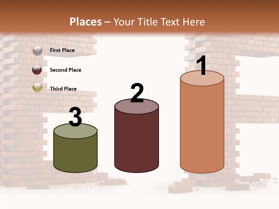 Typography Green Red PowerPoint Template
