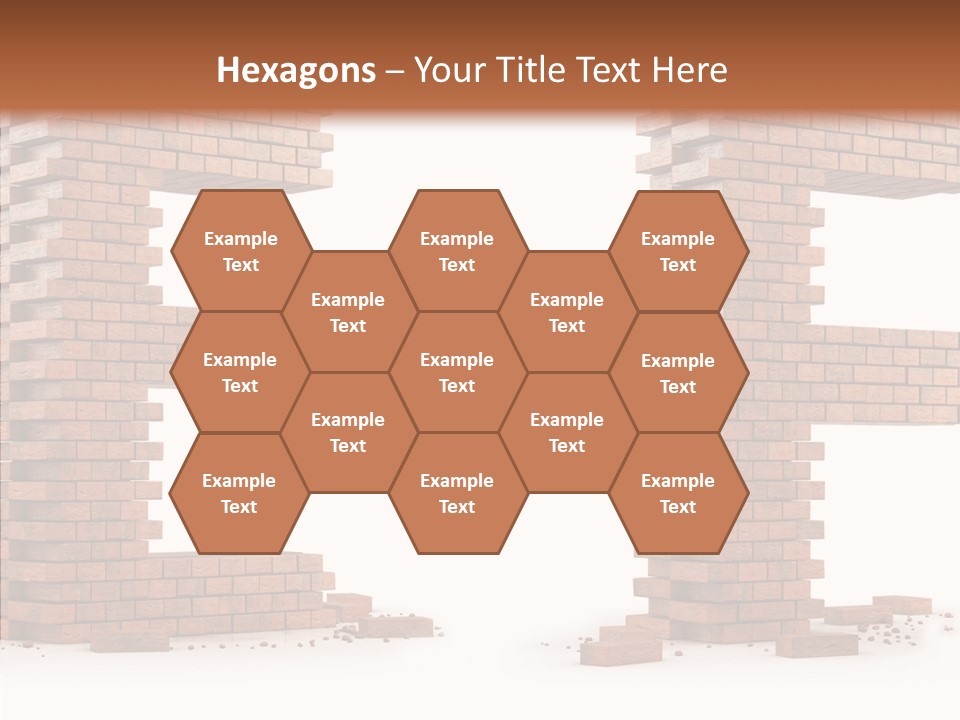 Typography Green Red PowerPoint Template
