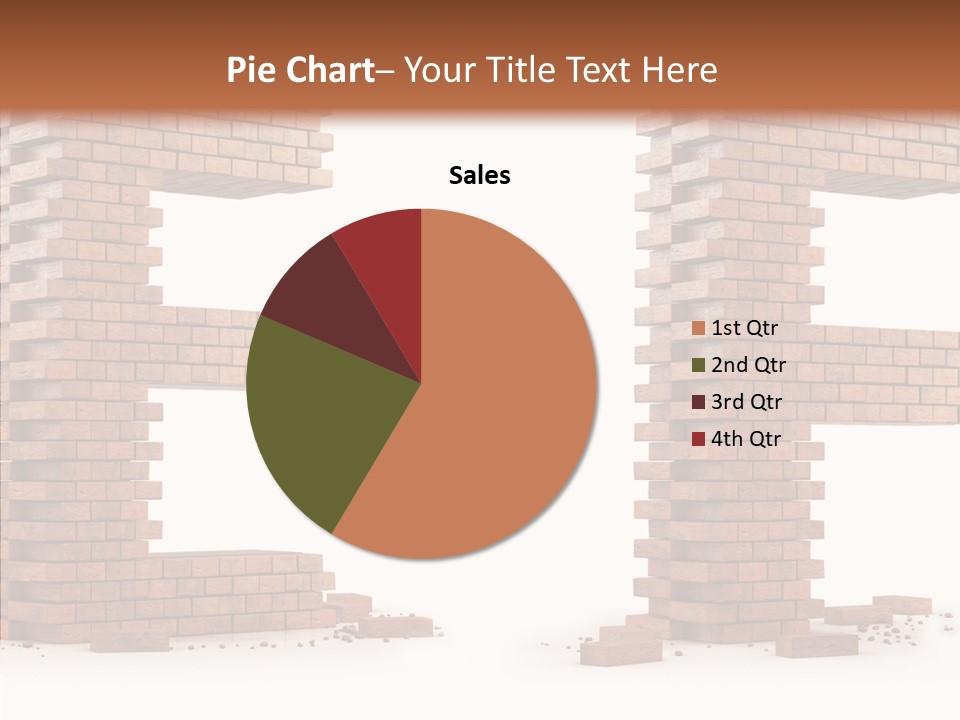 Typography Green Red PowerPoint Template