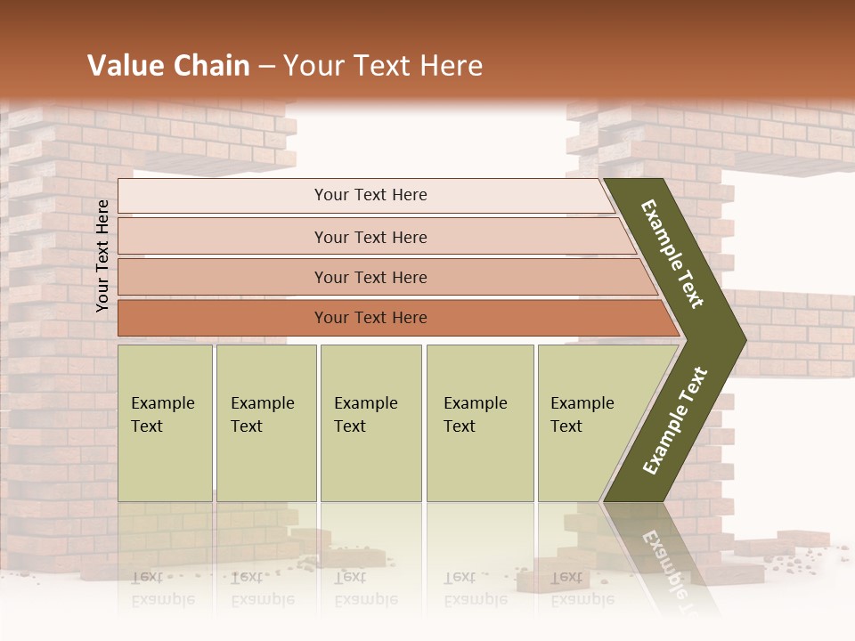 Typography Green Red PowerPoint Template