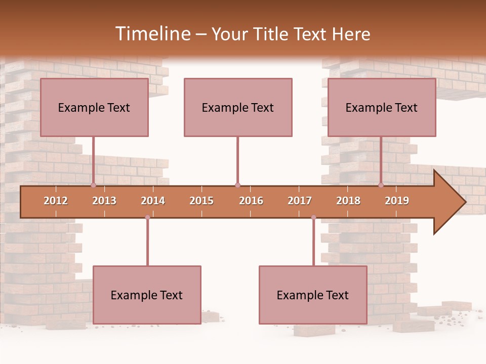 Typography Green Red PowerPoint Template